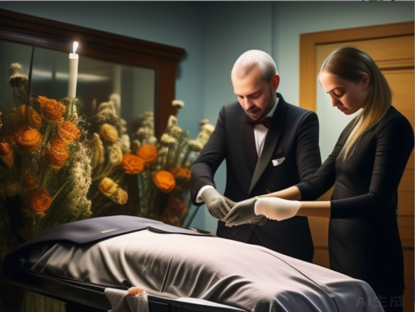 来宾遗体运输整理